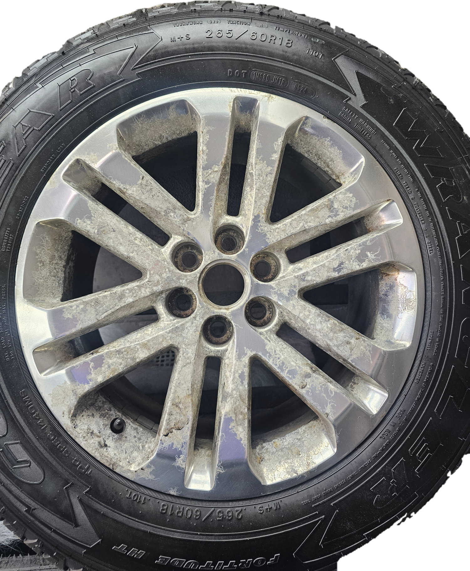 Corrosion Repair — before repair